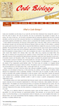 Mobile Screenshot of codebiology.org
