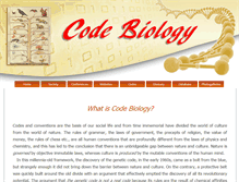 Tablet Screenshot of codebiology.org